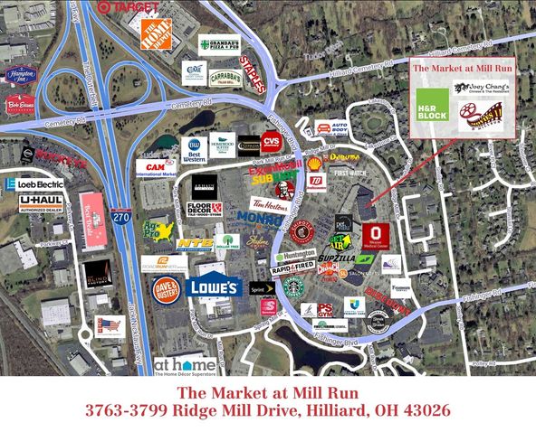 The Market at Mill Run: 3763-3799 Ridge Mill Dr, Hilliard, OH 43026